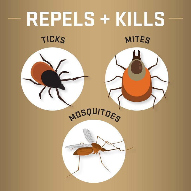 repel Permethrin Clothing & Gear Insect Repellent, Use on Outdoor Gear, Tents and Sleeping Bags, Repels Mosquitoes, Ticks, Mites, (Aerosol Spray), 6.5 Fl Oz (Pack of 6) - Image 4