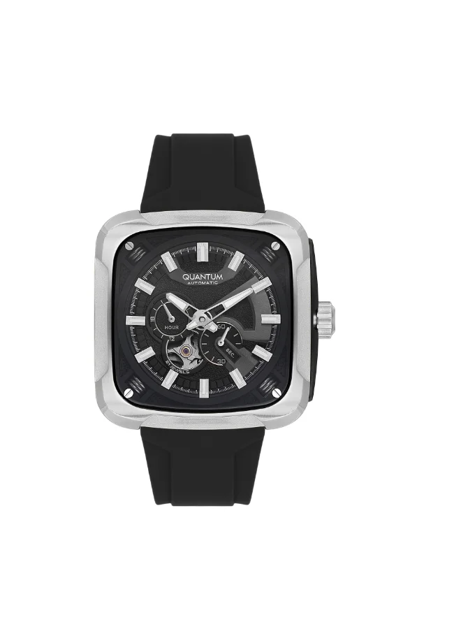 Quantum Men's Silicone Automatic Watch QMG1135.351 - 45 mm