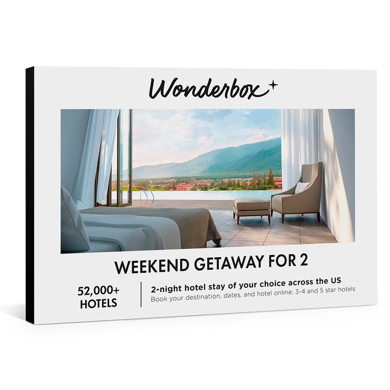Wonderbox Experience Gift Weekend Getaway for 2 2 Hotel Nights for 2 People Up to 52 000 Hotels Access to Online Booking Platform 3 4 and 5 Hotels - Image 2