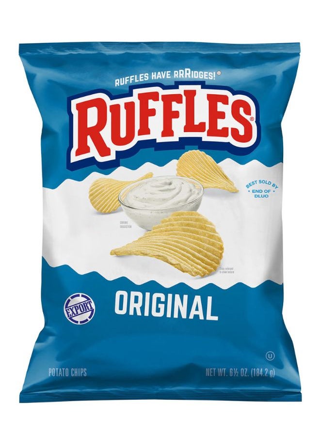 Ruffles Original Potato Chips 184g  - Image 1
