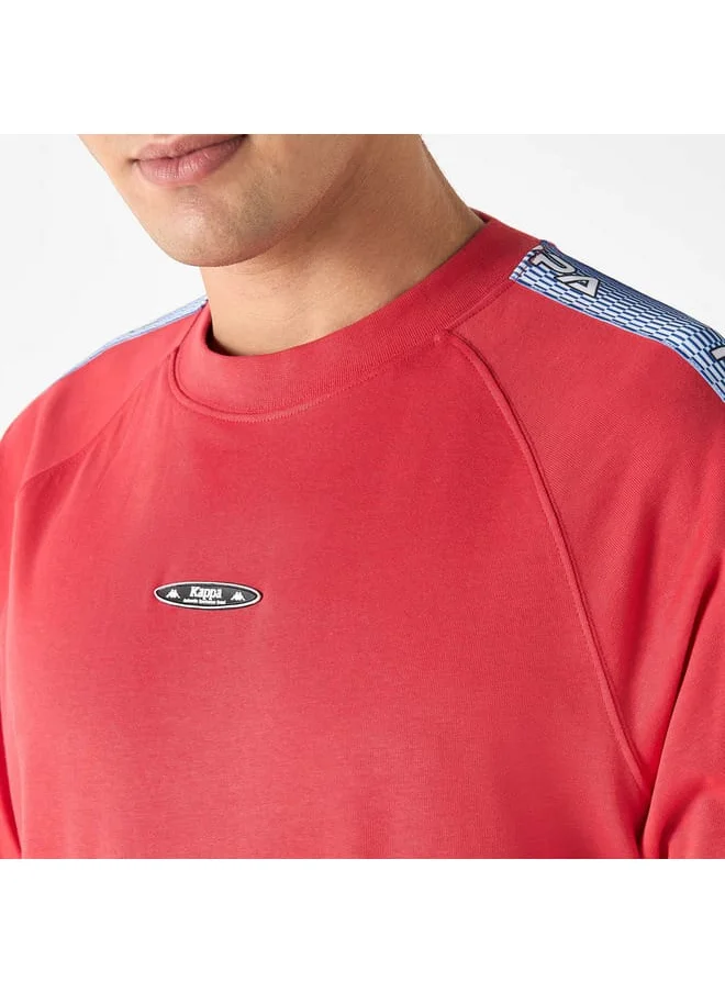 Kappa Kappa Logo Print T-shirt with Short Sleeves