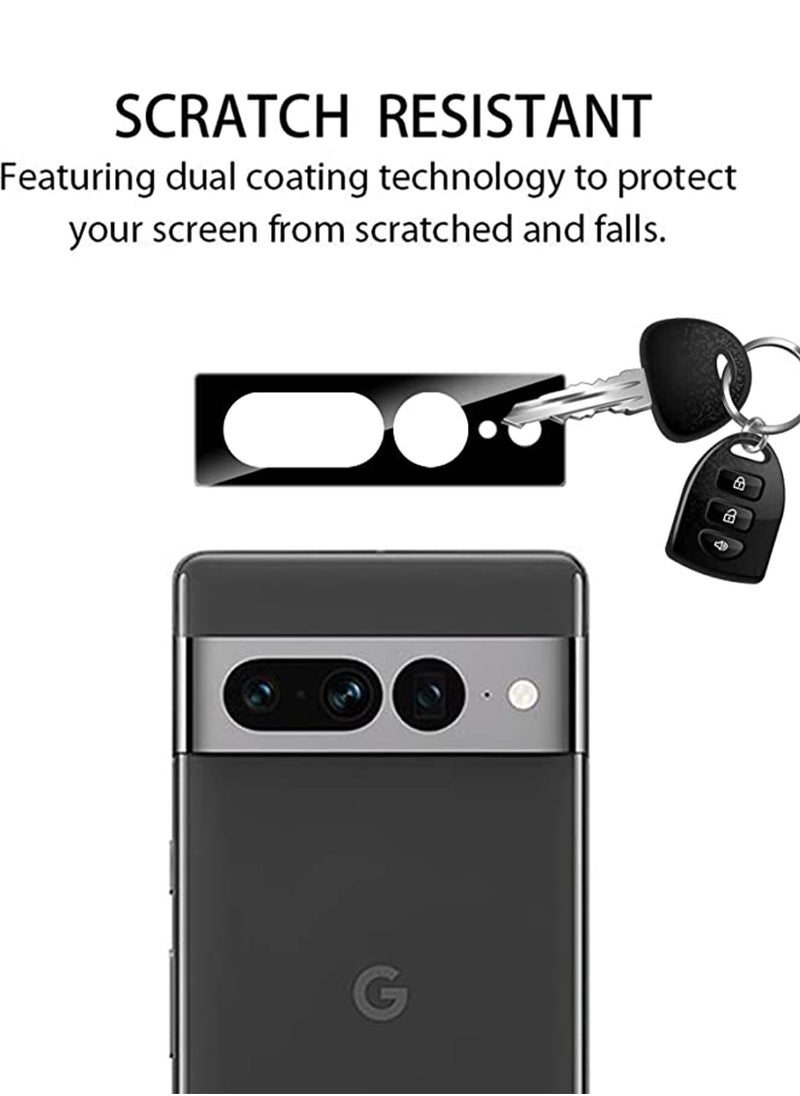Google Pixel 7 Pro Camera Lens Protector Anti-Scratch Easy to Install Case Friendly High Definition Anti Fingerprint Tempered Glass film 2 pack  Pixel 7 Pro Camera Cover Protection