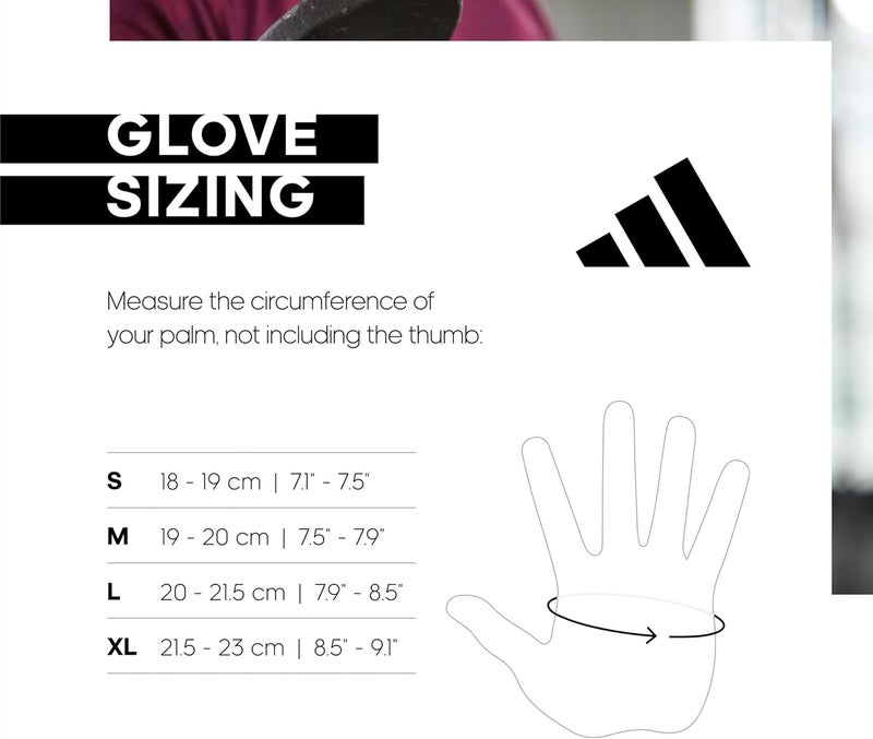 adidas Essential Workout Gloves - Image 5