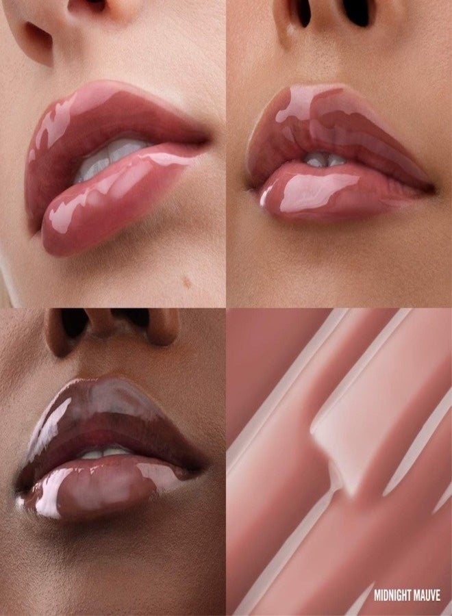 MAKEUP BY MARIO Hydrating SuperShine™ Lip Gloss 5ml – Shade Midnight Mauve – Nourishing, High-Shine, Non-Sticky, Comfortable Wear - Image 2