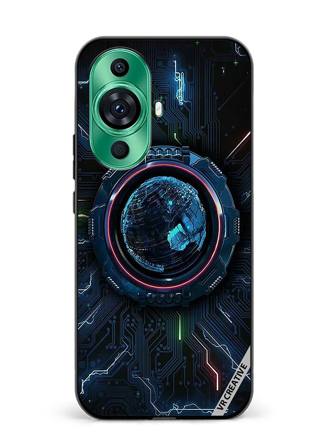 VR CREATIVE Protective Case Cover For Huawei nova 11 Ultra Rain meter Design  Multicolour - Image 1