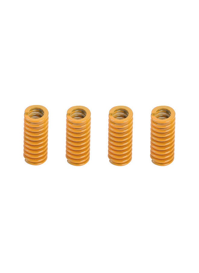 Creality 3D - Manually Leveling Wearing Kit 4pcs Red Leveling Nut & 4pcs Mold Spring for CR Series and Ender Series 3D Printer CR-10 V3 / CR-10 V2/ CR-10 Max/Ender-3 Max /Ender-6/ Ender-5 - Image 1