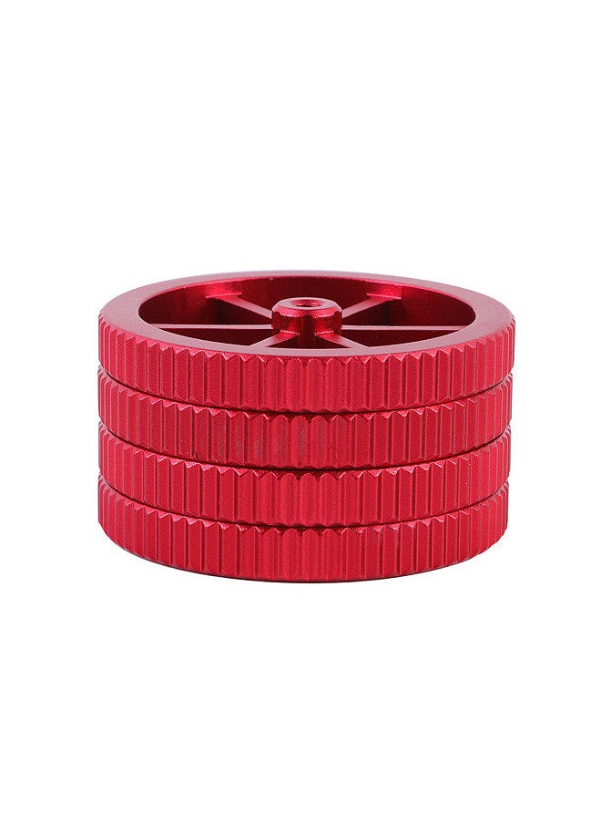 Creality 3D - Manually Leveling Wearing Kit 4pcs Red Leveling Nut & 4pcs Mold Spring for CR Series and Ender Series 3D Printer CR-10 V3 / CR-10 V2/ CR-10 Max/Ender-3 Max /Ender-6/ Ender-5 - Image 1