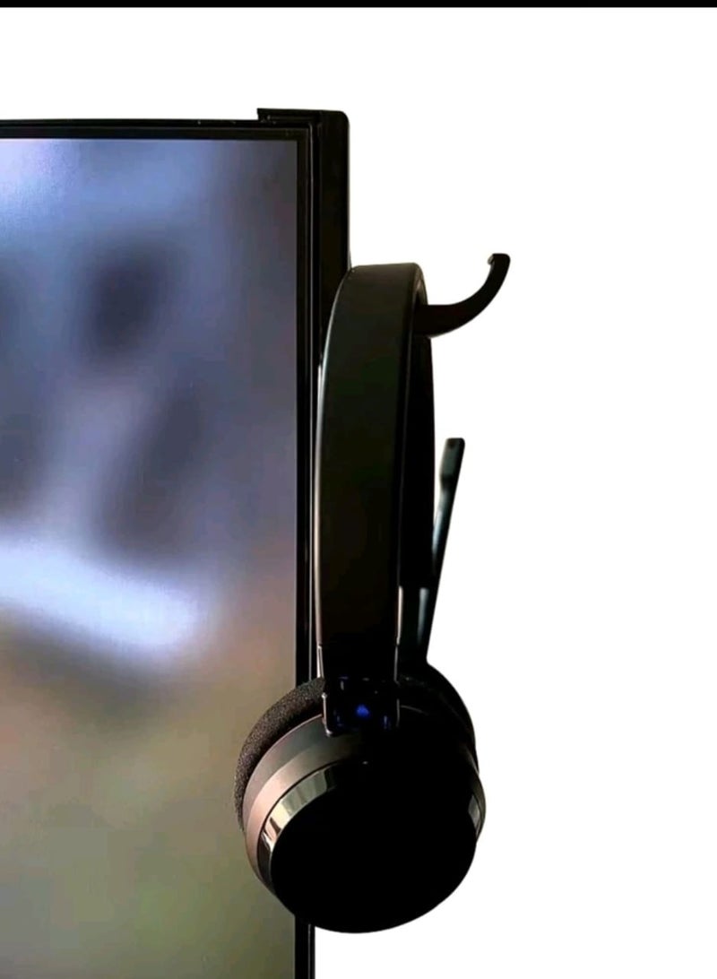 Wall Hanger, Headphone Microphone Hanger, Gaming Headset Stand, Gaming Headset Headphone Hook Holder, Hanger Mount, Backpack Bag Purse Hanging Hook  - Image 4