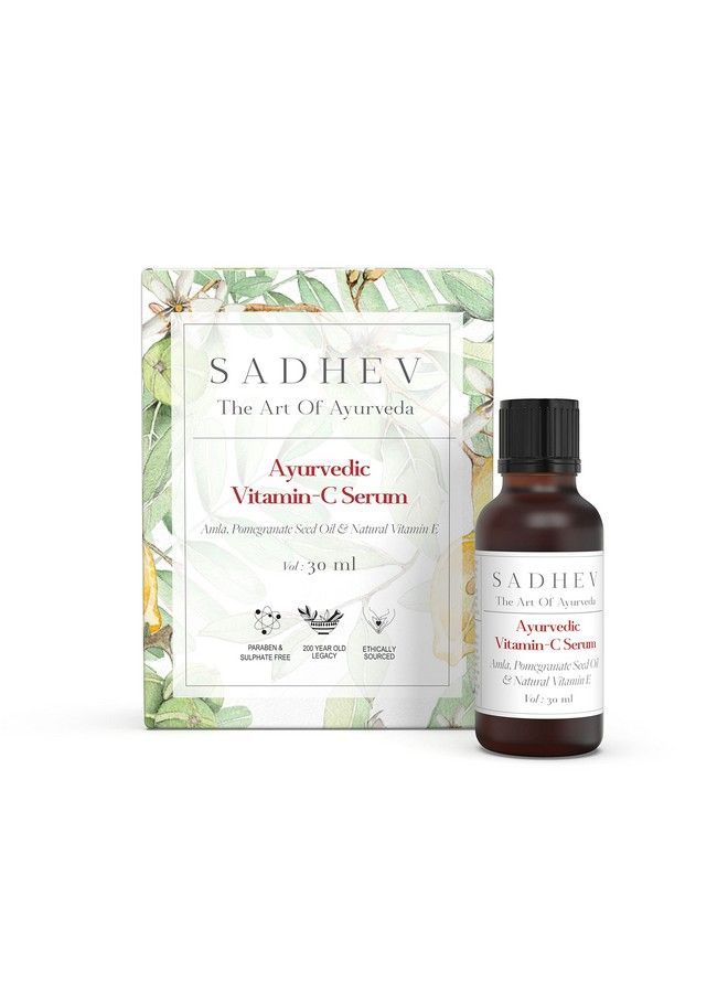 SADHEV Ayurvedic Vitamin C Serum 30 Ml - Image 2