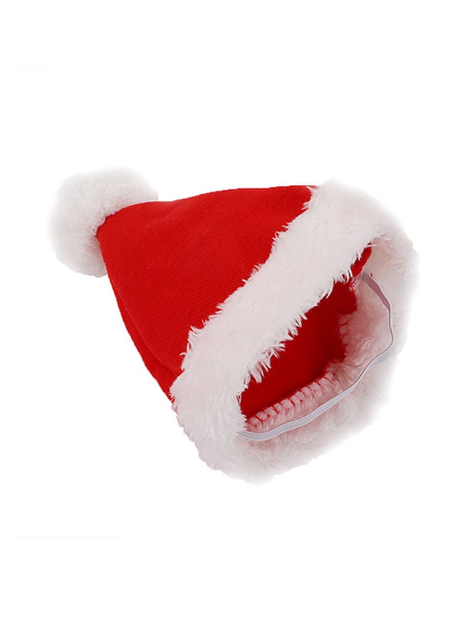 NIBEMINENT Pet Puppy X-MAS Santa Winter Warm Costume Dress Red XSyard - Image 4