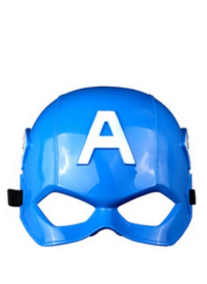 Brain Giggles Brain Giggles Avengers Captain America Costume and Mask for Kids Party Superhero Dress-Up Theme Party Roleplay  - Image 4
