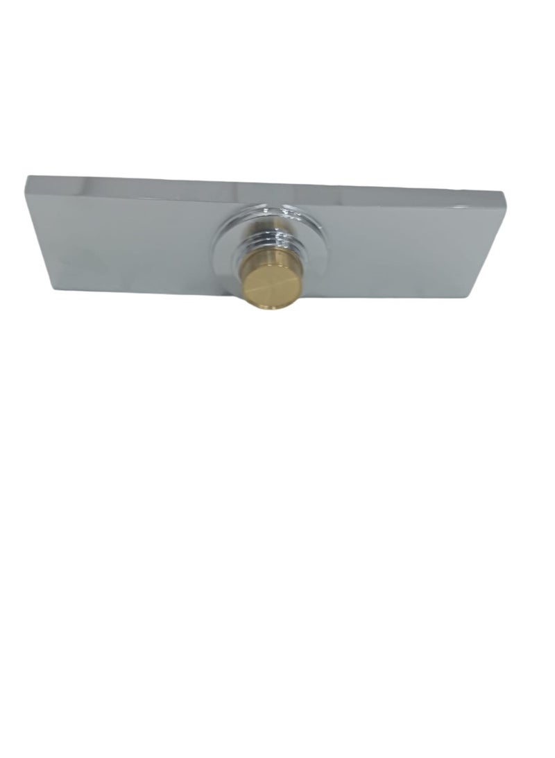 Bathroom Floor Drain Cover | Brass Square Shower Floor Drain with Removable Cover - Image 4