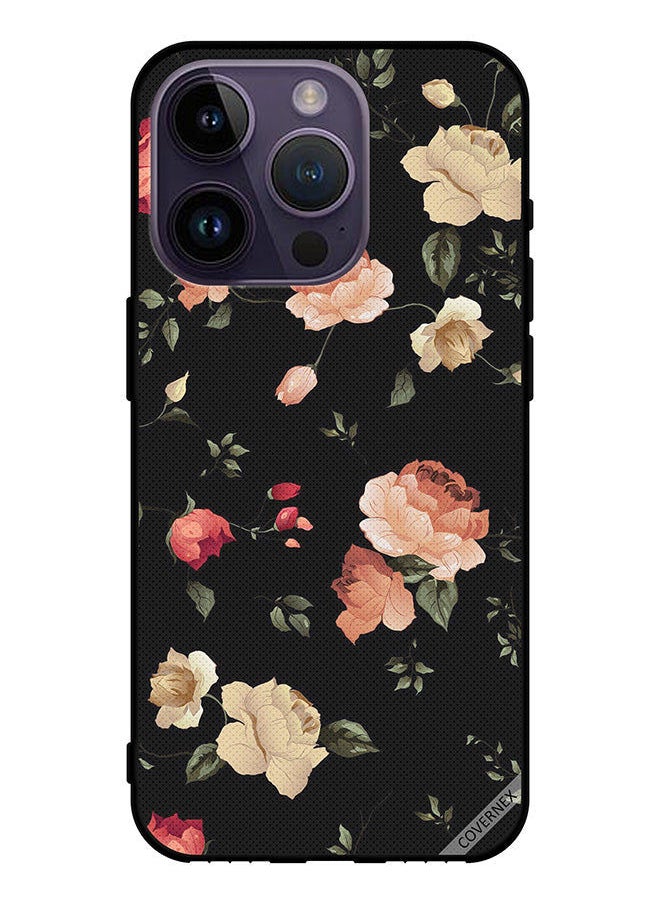 Covernex Protective Case Cover For Apple iPhone 14 Pro Colorful Lotus  - Image 1
