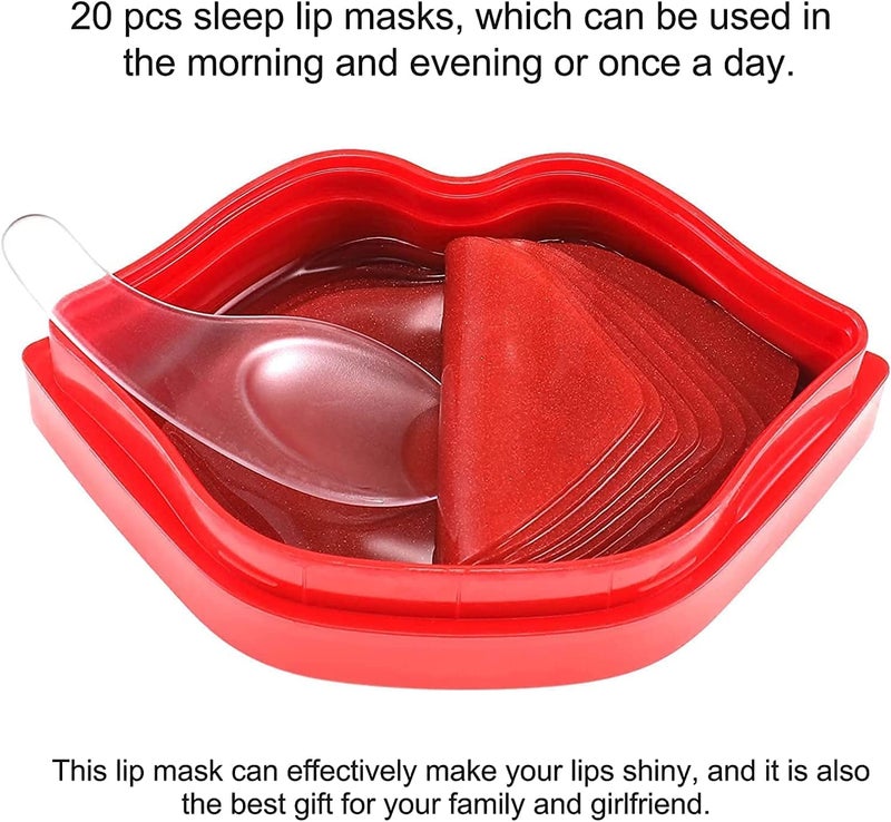 ZSIGNS Lip Masks in Case Lip Balm Lip Plumping Serum Lip Patches Moisturising Lip Sleep Masks Reduce Lip Lines Restores Lip Moisture Lip Masks - Image 2