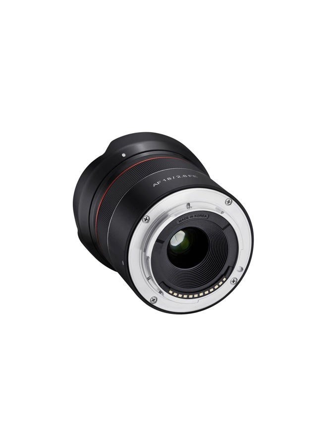 Samyang SYIO18AF-E AF 18mm F2.8 Wide Angle auto Focus Full Frame Lens for Sony E Mount, Black  - Image 5