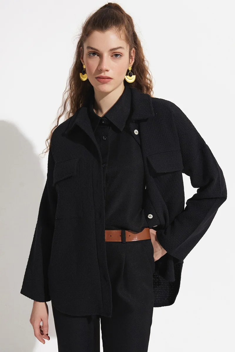 جون Pocket Detailed Shirt