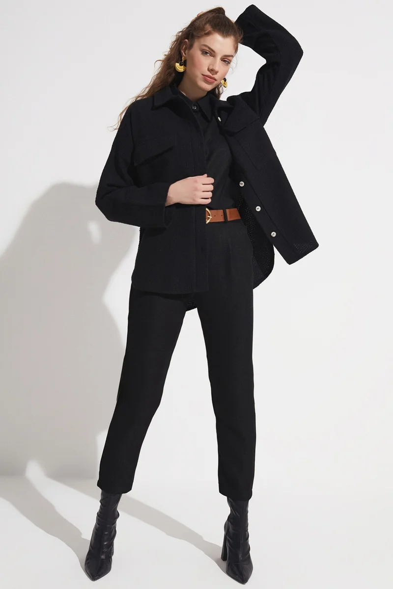 جون Pocket Detailed Shirt