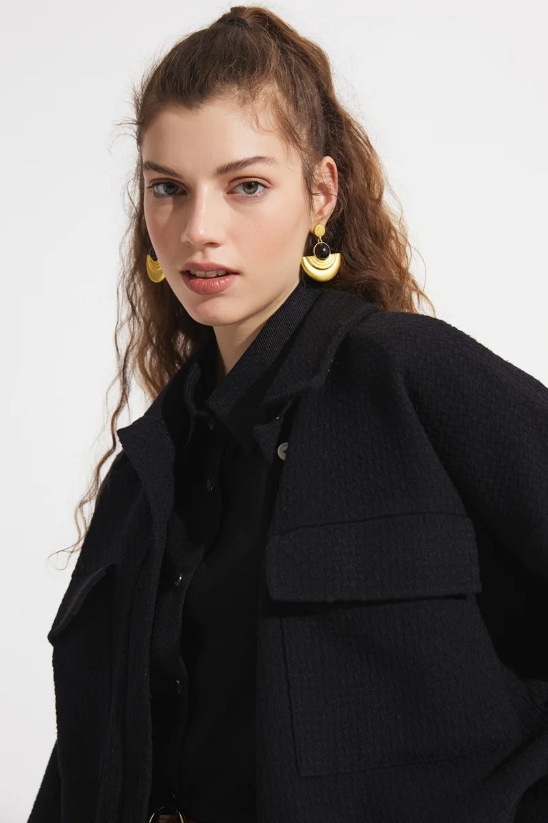 جون Pocket Detailed Shirt