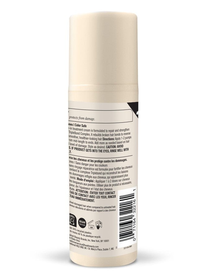 HASK Bond Building Leave-In Treatment Cream with TripleBond Complex & Argan Oil, Repairs Damage, Prevents Breakage, Adds Moisture, Sulfate-Free, Cruelty-Free, Colour-Safe - 3.3 oz - Image 5
