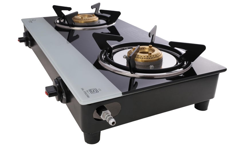 Arik Gas Stove/Thoughend Glass Gas Stove 2 Burner for Modern Kitchen with 1 Year Warranty. - Image 5