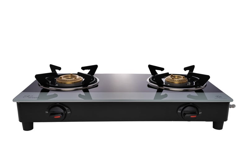 Arik Gas Stove/Thoughend Glass Gas Stove 2 Burner for Modern Kitchen with 1 Year Warranty. - Image 3