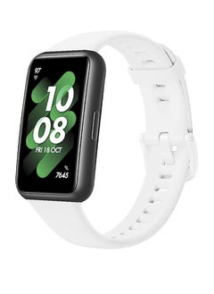 Generic Soft Honor Band 6 Silicone Strap for Honor 6 Monochrome Replacement Mesh Soft Sports - White  - Image 1
