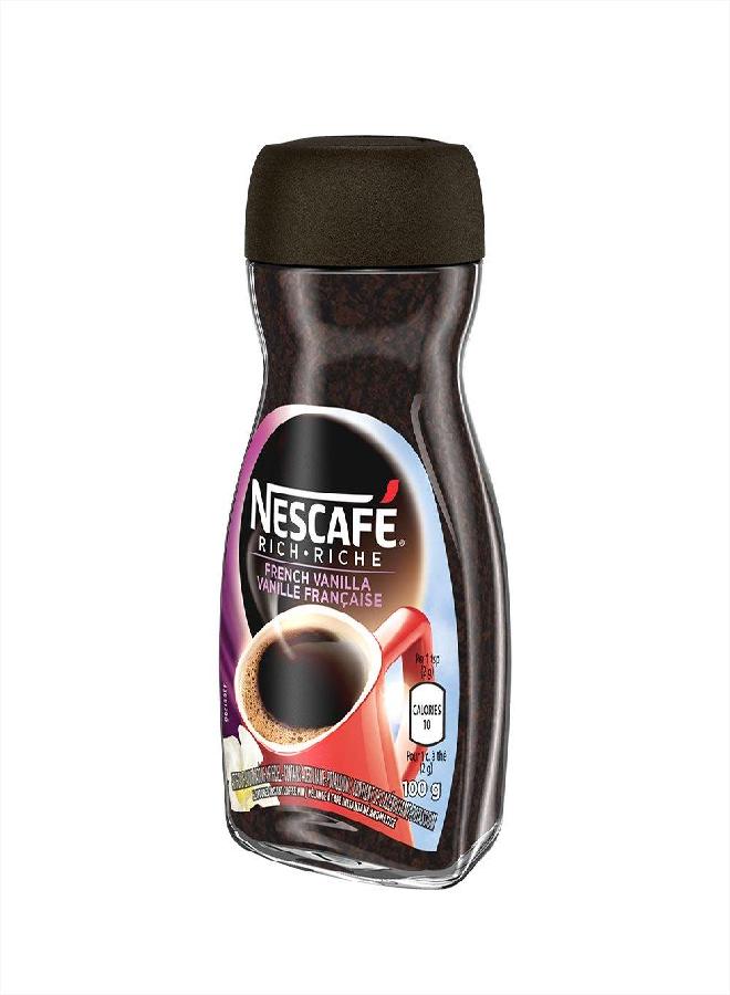 NESCAFÉ Rich Instant Coffee, 100g (French Vanilla) - Image 2