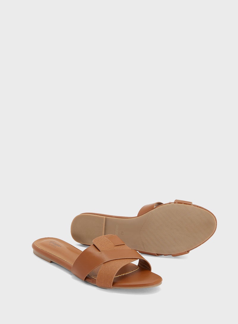 Ginger Crossover Strap Sandal  - Image 3