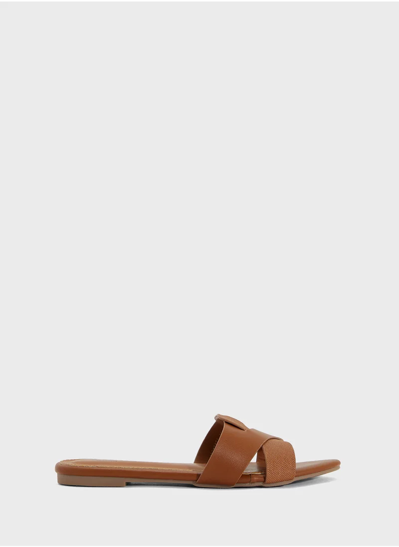 Ginger Crossover Strap Sandal