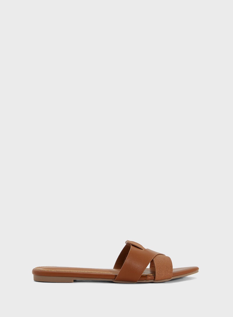 Ginger Crossover Strap Sandal  - Image 1
