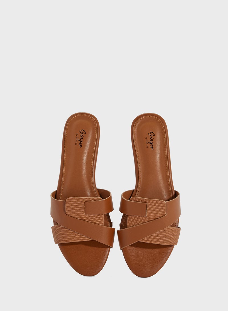 Ginger Crossover Strap Sandal  - Image 4