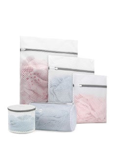Excefore Durable Honeycomb Mesh Laundry Bags for Delicates (5 Pieces)  - Image 1