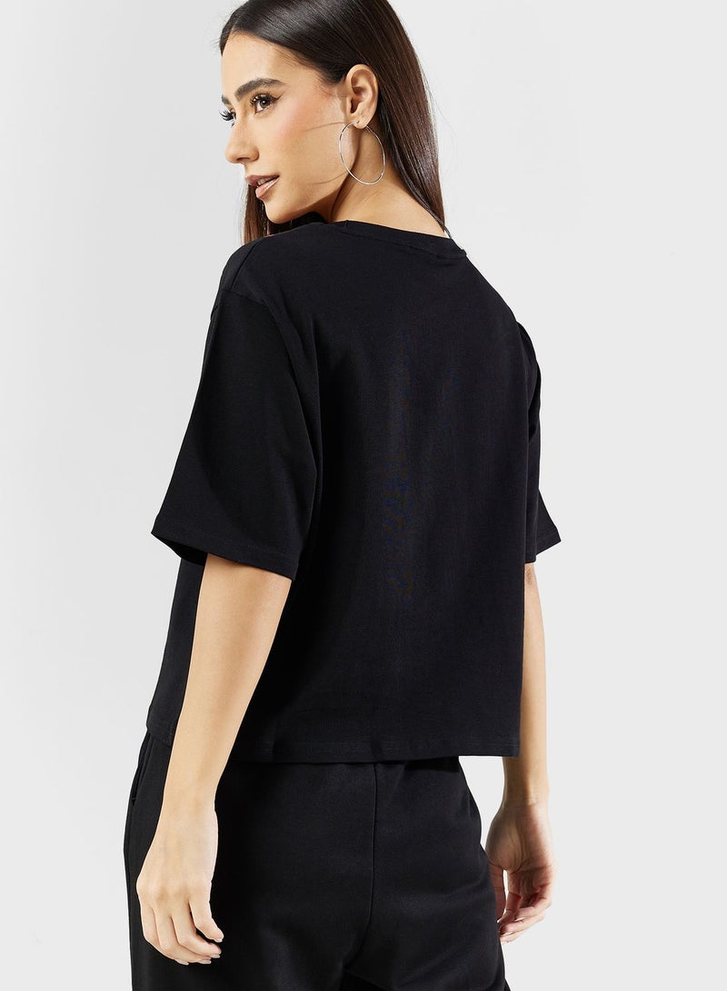 phobia Logo Cropped Top - Image 2