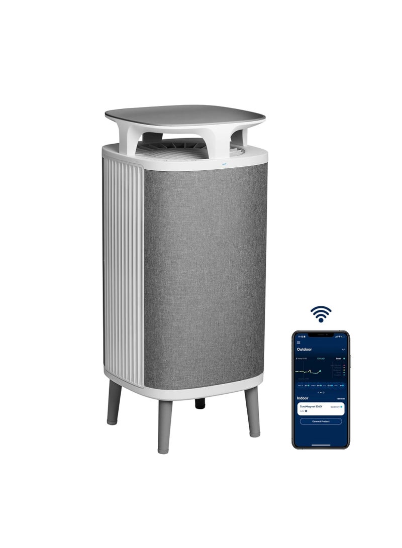 Blueair DustMagnet DM-5240i | Cleans Up to 20sqm every 12.5 Minutes, 232 m³/h CADR, AQI, HEPASilent Technology Removes 99.97% Pollen, Dust, Mould, Bacteria, Viruses, VOCs, Smoke, Odours - Image 1