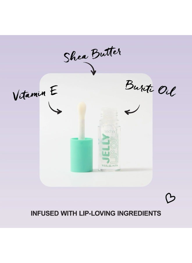 Technic Jelly Lip Oil - Clear Mint - Image 3