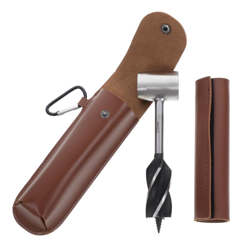 Heavy Duty Manual Hand Drill Tool Portable for Woodworking Camping and Garden Hole Digging - Image 2