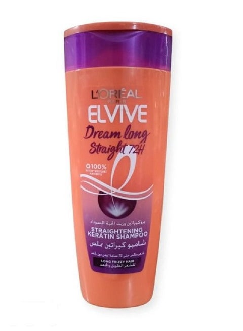 LOreal Elvive Dream Long Straight 72H - Straightening Keratin Shampoo - 400ml