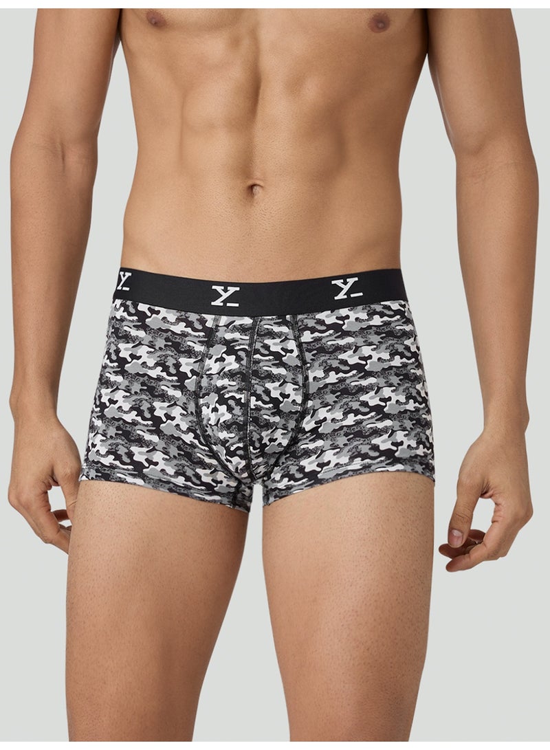 XYXX Men's Stretchable Breathable Underwear Micro Modal Trunks (Pack of 3) - Image 2