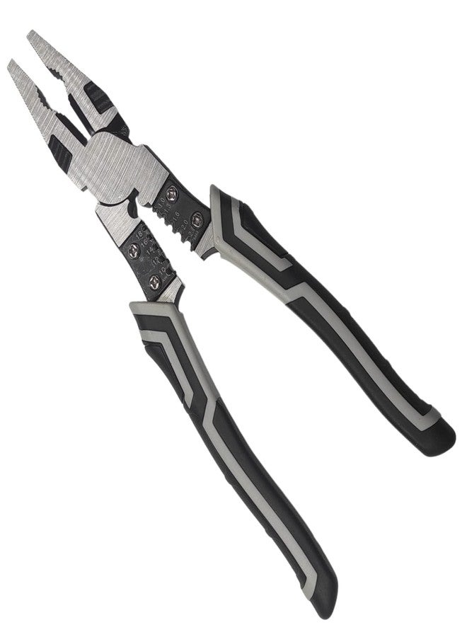 SILENCIO 5 in 1 Multi-function Plier Tools For Multipurpose Lineman Plier with Gripping, Wrench, Cutter, Crimping & Wire Stripper Fuction - Image 1