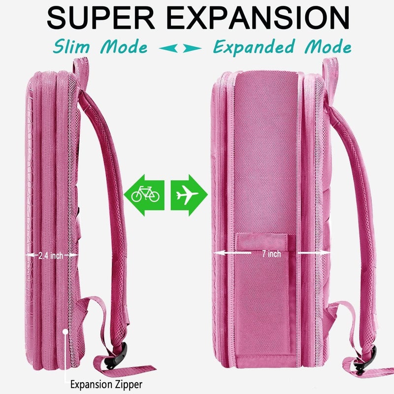 ZINZ Slim & Expandable Laptop Backpack 15 15.6 16 Inch Case, Water Resistant Travel Backpack Compatible with MacBook Pro/Neo 16" 15", Dell XPS 15 16 and Most 15" 15.6" 16" Notebooks - Image 2