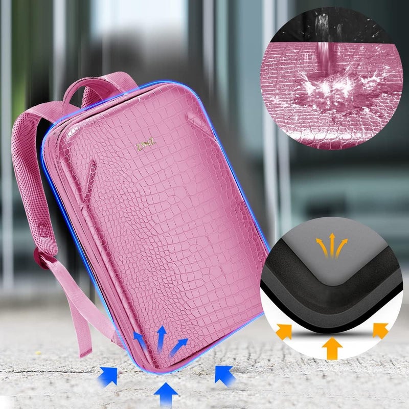 ZINZ Slim & Expandable Laptop Backpack 15 15.6 16 Inch Case, Water Resistant Travel Backpack Compatible with MacBook Pro/Neo 16" 15", Dell XPS 15 16 and Most 15" 15.6" 16" Notebooks - Image 3