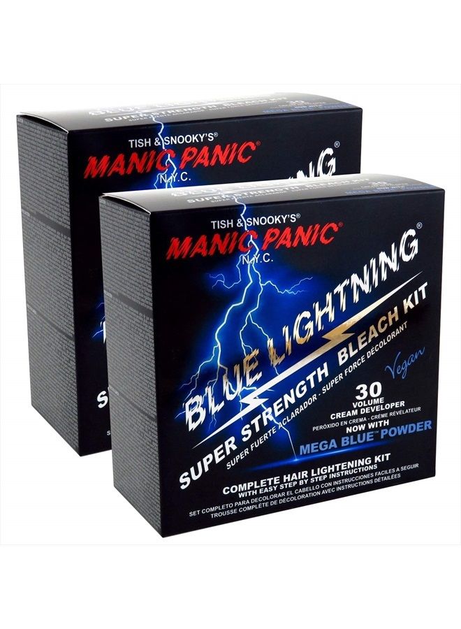 Manic Panic 30 Vol Blue Lightning Bleach Kit 2PK - Image 1