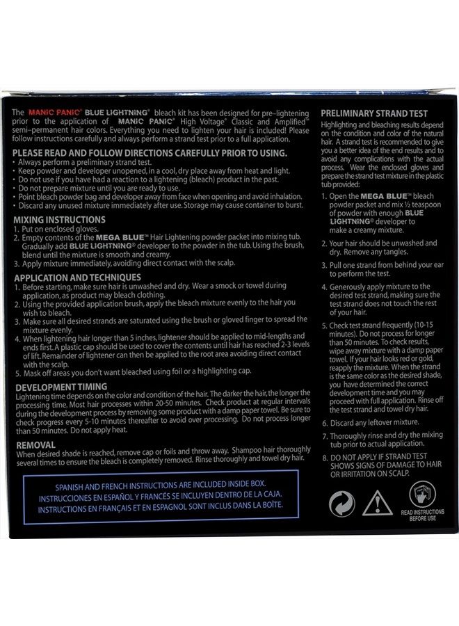 Manic Panic 30 Vol Blue Lightning Bleach Kit 2PK - Image 4