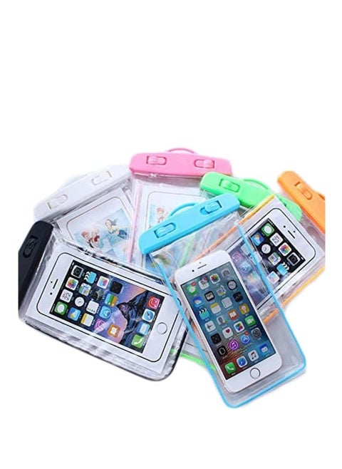 Multi-colour watertight sealed mobile phone case