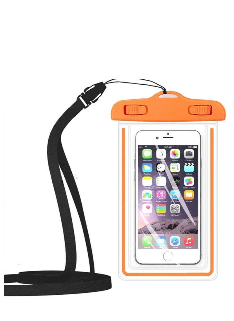 Multi-colour watertight sealed mobile phone case