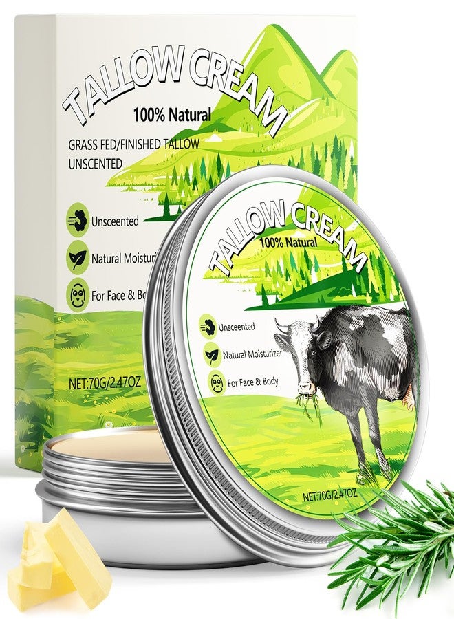 Comfort شحم البقر المريح، كريم العناية بالبشرة بشحم البقر، شحم بقر عضوي 100% من المراعي للعناية بالبشرة، لوشن مرطب طبيعي للبشرة، مرطب بشحم البقر للوجه والجسم للبشرة الحساسة - Image 1