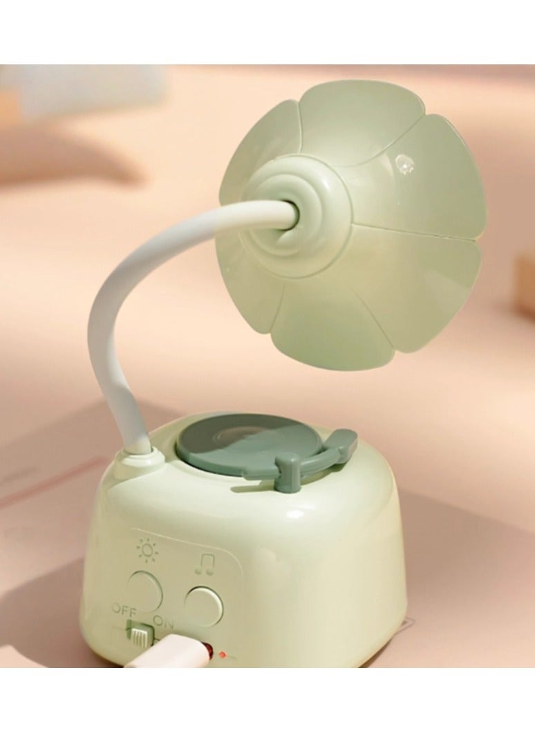 Vintage Phonograph Small Table Lamp, Ambient Light Decoration, Student Reading Light, Eye Protection Light, birthday gift - Image 3