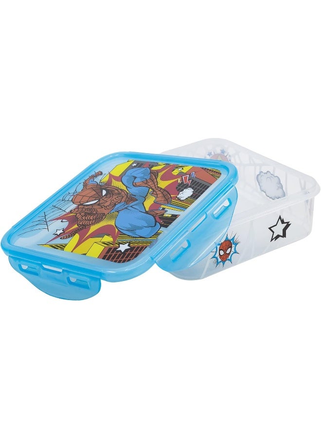 STOR SPIDERMAN 74764 SQUARE HERMETIC FOOD CONTAINER 750 ML - Image 2