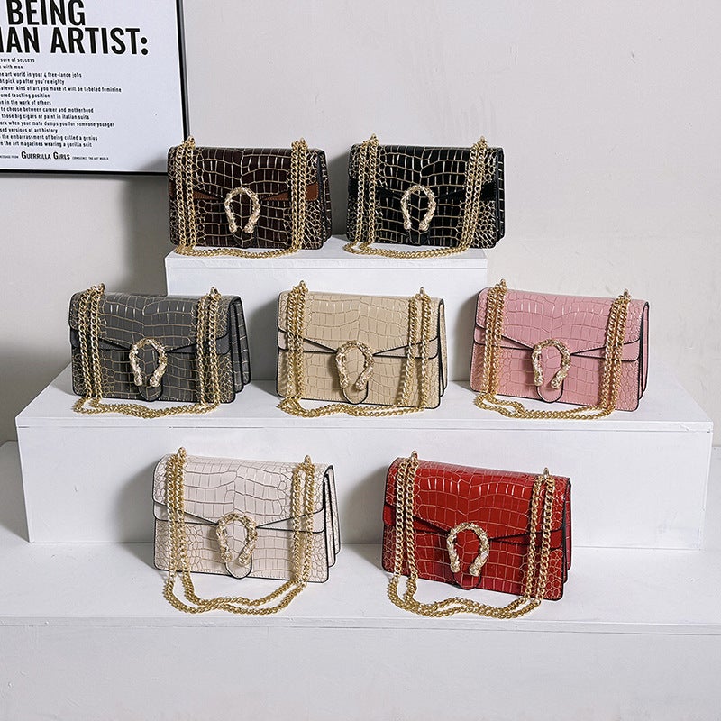 Bags Factory Bag Women'S Women'S Bag Fashion Chain Shoulder Slung Small Square Bag - Image 2