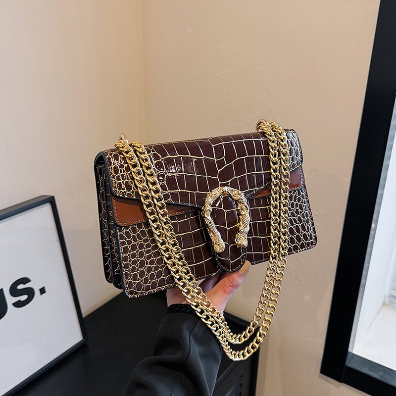 Bags Factory Bag Women'S Women'S Bag Fashion Chain Shoulder Slung Small Square Bag - Image 4